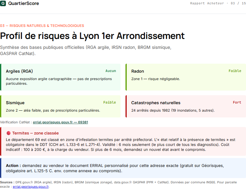 Rapport Acheteur — page 3